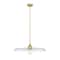 Z-Lite Paloma Pendant, 1-Light, 24 In.W x 6.75 In.H, Olde Brass/Clear 821P24-OBR - alternate 4